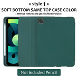 IDEGG For iPad Air 4 Case 2020 iPad Pro 11 Case 2021 Pro 12.9 Funda iPad 10.2 Case 7 8th Generation Case Air 3 Mini 5 9.7 Pencil Cases