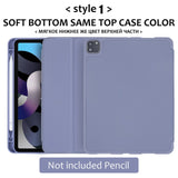 IDEGG For iPad Air 4 Case 2020 iPad Pro 11 Case 2021 Pro 12.9 Funda iPad 10.2 Case 7 8th Generation Case Air 3 Mini 5 9.7 Pencil Cases