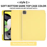 IDEGG For iPad Air 4 Case 2020 iPad Pro 11 Case 2021 Pro 12.9 Funda iPad 10.2 Case 7 8th Generation Case Air 3 Mini 5 9.7 Pencil Cases