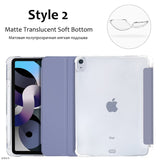 IDEGG For iPad Air 4 Case 2020 iPad Pro 11 Case 2021 Pro 12.9 Funda iPad 10.2 Case 7 8th Generation Case Air 3 Mini 5 9.7 Pencil Cases