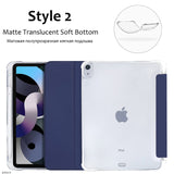 IDEGG For iPad Air 4 Case 2020 iPad Pro 11 Case 2021 Pro 12.9 Funda iPad 10.2 Case 7 8th Generation Case Air 3 Mini 5 9.7 Pencil Cases