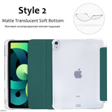 IDEGG For iPad Air 4 Case 2020 iPad Pro 11 Case 2021 Pro 12.9 Funda iPad 10.2 Case 7 8th Generation Case Air 3 Mini 5 9.7 Pencil Cases