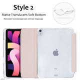 IDEGG For iPad Air 4 Case 2020 iPad Pro 11 Case 2021 Pro 12.9 Funda iPad 10.2 Case 7 8th Generation Case Air 3 Mini 5 9.7 Pencil Cases