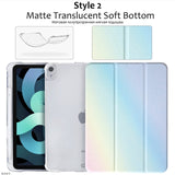 IDEGG For iPad Air 4 Case 2020 iPad Pro 11 Case 2021 Pro 12.9 Funda iPad 10.2 Case 7 8th Generation Case Air 3 Mini 5 9.7 Pencil Cases