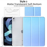 IDEGG For iPad Air 4 Case 2020 iPad Pro 11 Case 2021 Pro 12.9 Funda iPad 10.2 Case 7 8th Generation Case Air 3 Mini 5 9.7 Pencil Cases