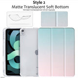 IDEGG For iPad Air 4 Case 2020 iPad Pro 11 Case 2021 Pro 12.9 Funda iPad 10.2 Case 7 8th Generation Case Air 3 Mini 5 9.7 Pencil Cases