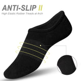 IDEGG No Show Sock  Low Cut Anti-slid Cotton Athletic Casual Socks 8 Pairs