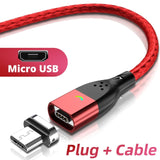 IDEGG Magnetic Cable Type C Magnetic Charge Cable Micro USB Magnet Charger Cable For Xiaomi Samsung Iphone Mobile Phone Cables