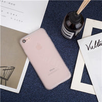 IDEGG Luxury Thin Soft Color Phone Case For Iphone 7 8 6 6s Plus 5s Se Silicone Back Cover Capa For Iphone X Xs 11 Pro Max Xr 12 Mini