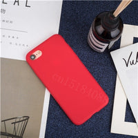 IDEGG Luxury Thin Soft Color Phone Case For Iphone 7 8 6 6s Plus 5s Se Silicone Back Cover Capa For Iphone X Xs 11 Pro Max Xr 12 Mini