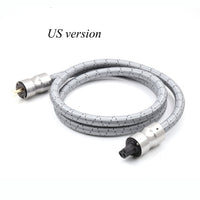 IDEGG -156 US AC Power Cord Power Cable hifi American Standard Audio CD Amplifier Amp US Power Cables EU US Plug Power