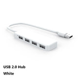 IDEGG High Speed USB Hub Adapter 4 Ports for PC Laptop Accessories Multi USB 2.0 Splitter Extension Cable For Mouse  Keyboard