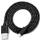 IDEGG USB Type C Cable for Samsung S20 S21 Xiaomi Nylon Braided Mobile Phone Fast Charging USB C Cable Type-C Charger Micro USB Cables