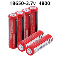 IDEGG 18650 Lithium Battery 3.7 V Volt 4800mah BRC 18650 Rechargeable Battery Li-ion Lithium Batteries For Power Bank Torch