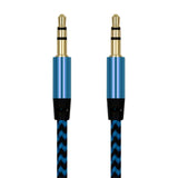 IDEGG 1m Nylon Aux Cable 3.5mm Plug Male To Male Jack Auto Car Audio Cable Kabel Line Cord For IPhone 7 for Xiaomi Smart Phone