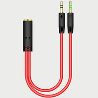 IDEGG 1.2m Audio Cable 3.5mm to Jack 3.5mm Speaker Line Aux Cable Male to Male with Mic to volume control for Headphone Car speaker