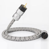 IDEGG -156 US AC Power Cord Power Cable hifi American Standard Audio CD Amplifier Amp US Power Cables EU US Plug Power