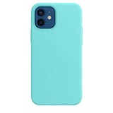 IDEGG  Original Silicone Case For iPhone 11 12 Pro MAX SE 2020 XR X 6 6s 7 8 Plus Cases For iPhone 12 mini XS Full Cover etui