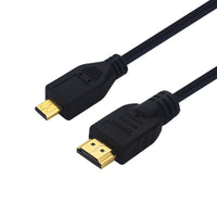 IDEGG 1.5m Micro HDMI-compatible To HDMI-compatible Cable 4K For Raspberry Pi 4 Micro HDMI-compatible To HDMI-compatible Cable Adaptor