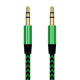 IDEGG 1m Nylon Aux Cable 3.5mm Plug Male To Male Jack Auto Car Audio Cable Kabel Line Cord For IPhone 7 for Xiaomi Smart Phone