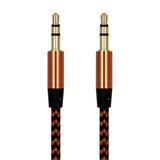 IDEGG 1m Nylon Aux Cable 3.5mm Plug Male To Male Jack Auto Car Audio Cable Kabel Line Cord For IPhone 7 for Xiaomi Smart Phone