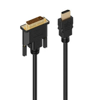 IDEGG HDMI-compatible to DVI-D Adapter Video Cable HDMI-compatible Male to DVI Male to HDMI-compatible to DVI Cable 1080p