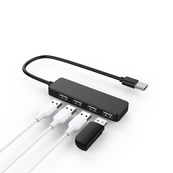 IDEGG High Speed USB Hub Adapter 4 Ports for PC Laptop Accessories Multi USB 2.0 Splitter Extension Cable For Mouse  Keyboard