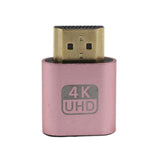 IDEGG HDMI-compatible Virtual Display 4K DDC EDID Dummy Plug EDID Display Emulator Adapter Support 1920x1080P For Video Adapter