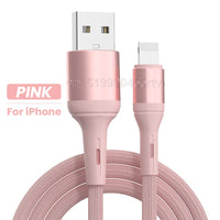 IDEGG Quick Charge USB Cable For iPhone 13 12 11 Pro Max XS X 6s 7 8 Plus Origin Mobile Phone Charger Cord Data Charger Wire 1/1.5/2M