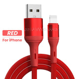 IDEGG Quick Charge USB Cable For iPhone 13 12 11 Pro Max XS X 6s 7 8 Plus Origin Mobile Phone Charger Cord Data Charger Wire 1/1.5/2M