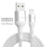 IDEGG Quick Charge USB Cable For iPhone 13 12 11 Pro Max XS X 6s 7 8 Plus Origin Mobile Phone Charger Cord Data Charger Wire 1/1.5/2M